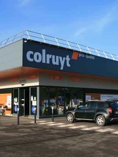 Givry Construction du magasin Colruyt - GCBAT